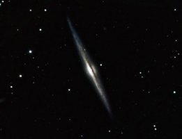 NGC 4546, also known as the Needle Galaxy