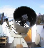 Satellite tracking laser telescope LS-105 