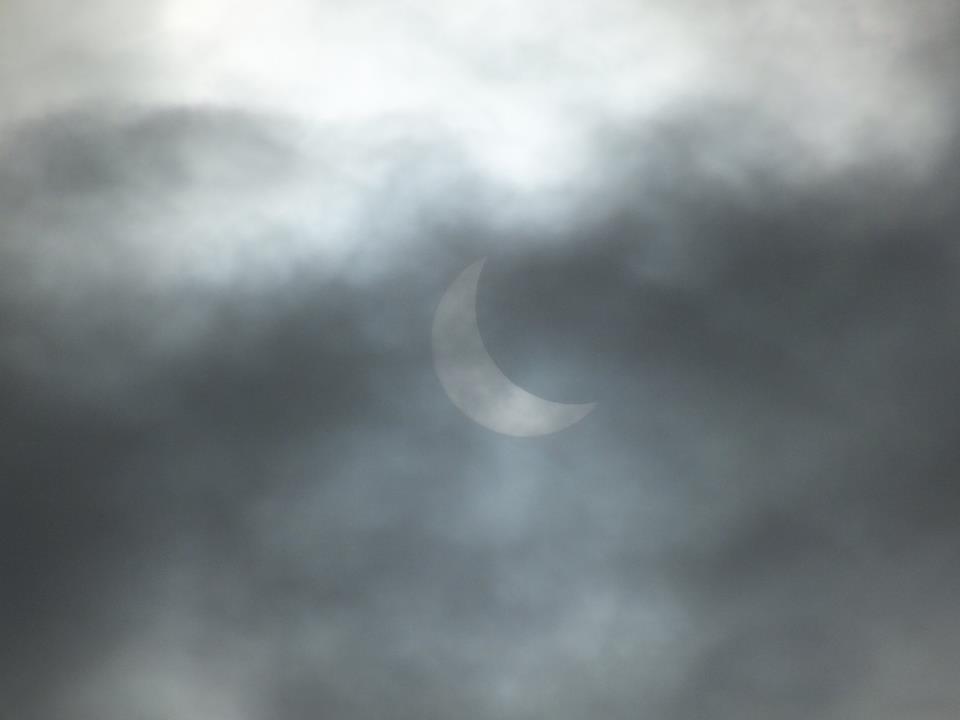 Partial Solar Eclipse in Riga 20 March 2015
